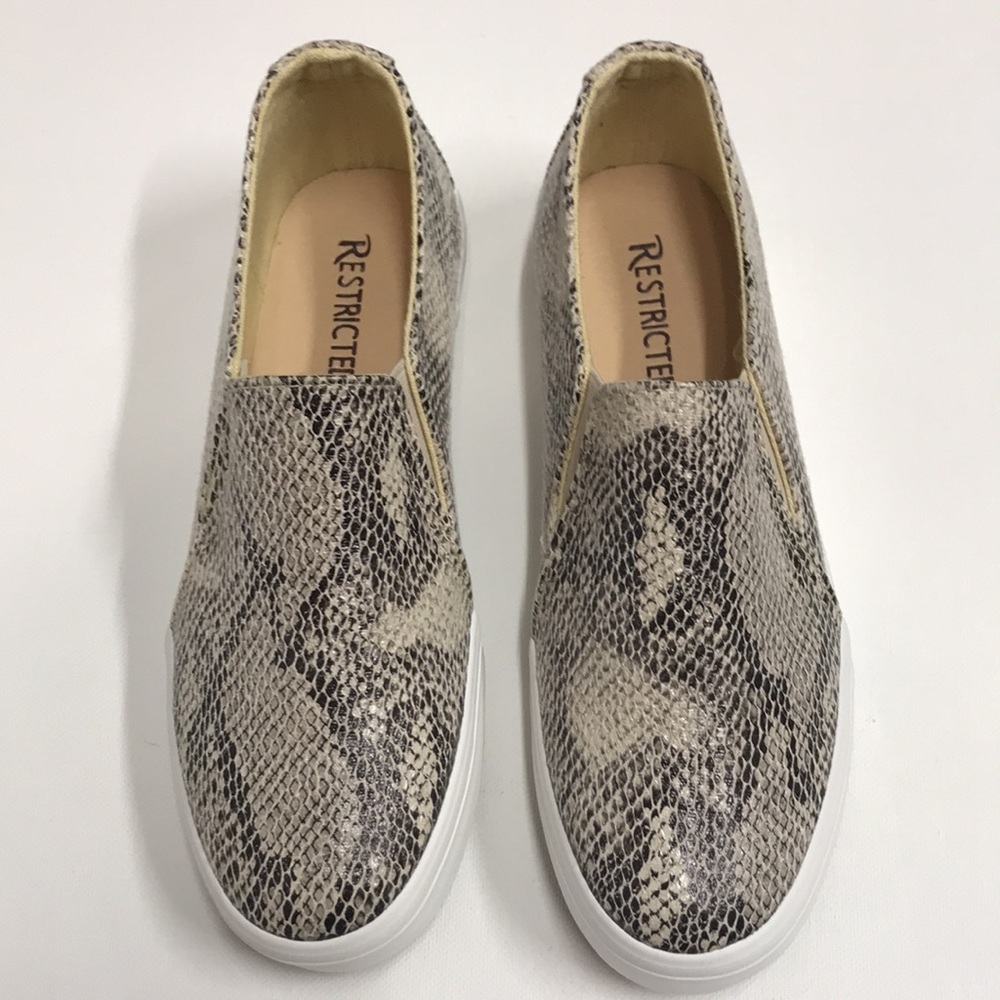New Restricted Snakeskin Loafers